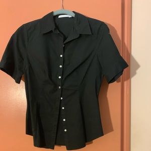 Anne Fontaine black shirt